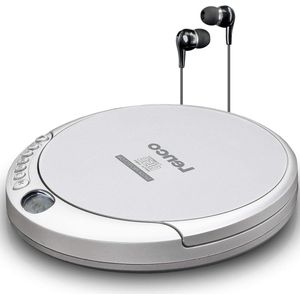 Draagbare CD Speler - CD-R CD-RW MP3 - Zilver