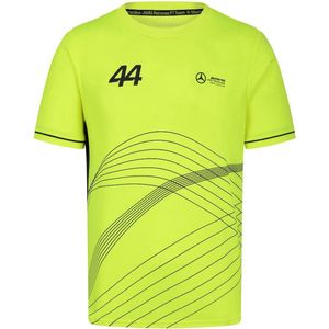 Mercedes Lewis Hamilton Shirt Neon 2024 L - Mercedes F1 racing Team - #44 -