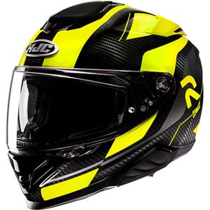 HJC RPHA 71 Carbon Hamil Zwart Geel Integraalhelm - Maat XXL - Helm
