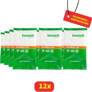 Swash Shampoo Cap Geparfumeerd Oranje - 12 stuks Voordeelverpakking