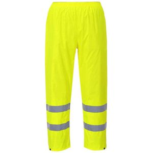 Hi-Vis Regenbroek voor Dames en Heren - Maat L, Geel
