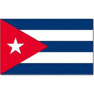 Vlag Cuba zware kwaliteit