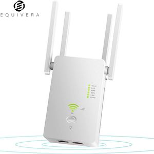 Equivera Wifiversterker Stopcontact - Wifi Versterker - Wifi Stopcontact - Stopcontact