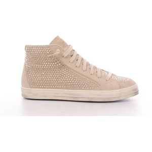 P448 damessneakers skate lady strass goud