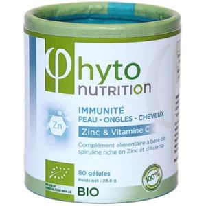 Flamant Vert Phyto Nutrition Organic Immunity 80 Capsules