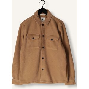 Anerkjendt - Akoscar Boiled Wool Overshirt - Bruin - Heren Jassen