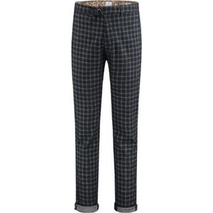 Chino Print Ruit Navy (501316 - 649)