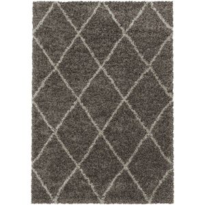Tapijtenloods Harmony Soft Shaggy Hoogpolig Vloerkleed Taupe- 120x170 CM