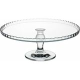 Pasabahce Taartplateau - Op Transparant Voet Zonder Stolp - Glas - 32cm