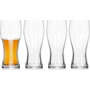 4x Bierglazen 370 ml - Glas voor bier 4 stuks
