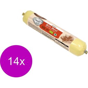 Renske Adult Bio Worst 500 g - Hondenvoer - 14 x Rund Graanvrij - NL-BIO-01