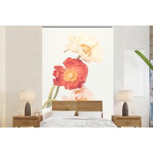 Bloemen - Rood - Natuur - Planten - Behangpapier