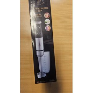 Royal Swiss hand blender met beker 1000W SW-2311-S