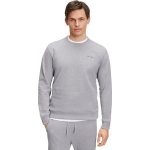 FALKE Basic Sweatshirt zacht comfortabel katoen sweater heren grijs - maat XXL