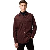 Wrangler Western Cord Overhemd Met Lange Mouwen