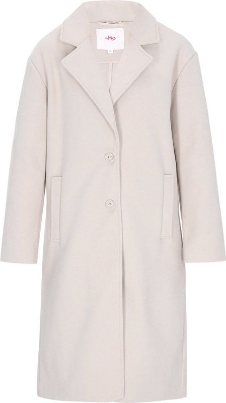 MYMO - Tussenmantel - Crème - Klassieke Mantel - Normale Pasvorm