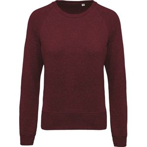 Kariban - K481 - Damessweater - Wine Heather - Ronde Hals - Raglanmouwen