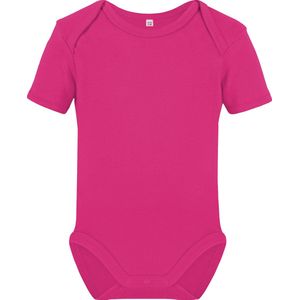 Romper met korte mouwen - Cherry Pink - Maat 50/56 - Link Kids Wear