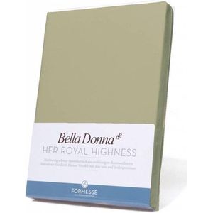 Bella Donna Hoeslaken  Jersey - 140x200-160x220 - pistache