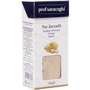 Prof Saracoglu Gemberpoeder (Zingiber officinale)