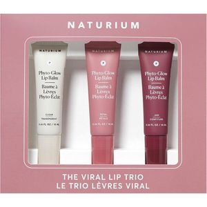 Naturium The Viral Lip Trio Set - Phyto-Glow Lip tint set - Lipgloss - Lippenbalsem