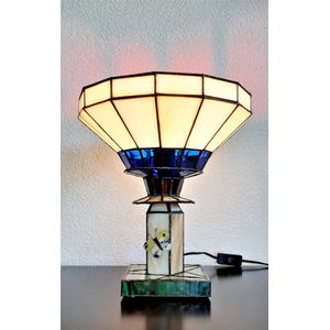Jewels Delight Tafellamp Tiffany Glas Uniek Handgemaakt Eigen Atelier