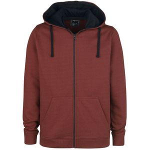 Black Premium by EMP Rood sweatshirt jasje - Heren - XXL