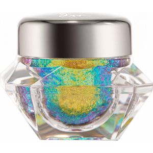 Danessa Myricks Beauty - Infinite Chrome Flakes - Groengele tot Gouden Oogschaduwtopper