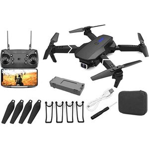 PolkaHome GPS Drone voor volwassenen 4k camera opvouwbare live video drone rc quadcopter vliegtuigen met 1Battery-configuratie-upgrade
