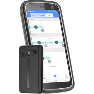 Spraakrecorder met hoge geluidskwaliteit - Ideaal voor interviews en dictaten