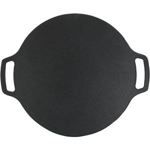 Koreaanse Grillpan - Premium BBQ-Grillpan - Geschikt voor Binnen en Buiten - 33cm - Anti-aanbakmateriaal