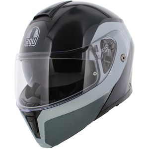 AGV - Streetmodular Levico E2206 MPLK - Motorhelm - Zwart - Kunststof