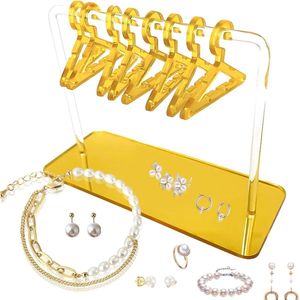 Oorbellenrek met hangers - Acryl oorbellendisplay - Oorbelhouder Organizer - Persoonlijke tentoonstelling displayrek .