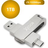 Xedor - Base - USB Stick - 1 TB - 1120Mbps - USB C en A