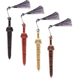 Mini-zwaard houten bladwijzers - om te lezen - boekaccessoires - gepersonaliseerd - kinderbladwijzers - fantasiebladwijzers