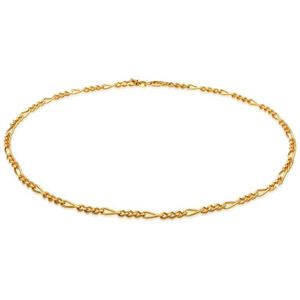 Elli PREMIUM - Halsketting - Choker Figarokette Basic Blogger Trend 925 Silber - Dames