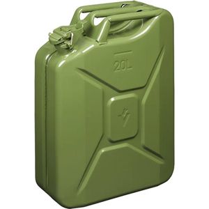 ProPlus Jerrycan 20 liter - Metaal - Groen - UN- en TÜV/GS Gekeurd