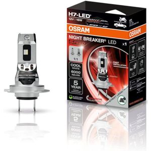Osram - Night Breaker LED Lampen - Wit - Energiezuinig - 6000 Kelvin