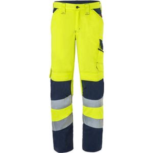 HAVEP Werkbroek High Visibility 80228 - Fluo Geel/Donker Denim - 62