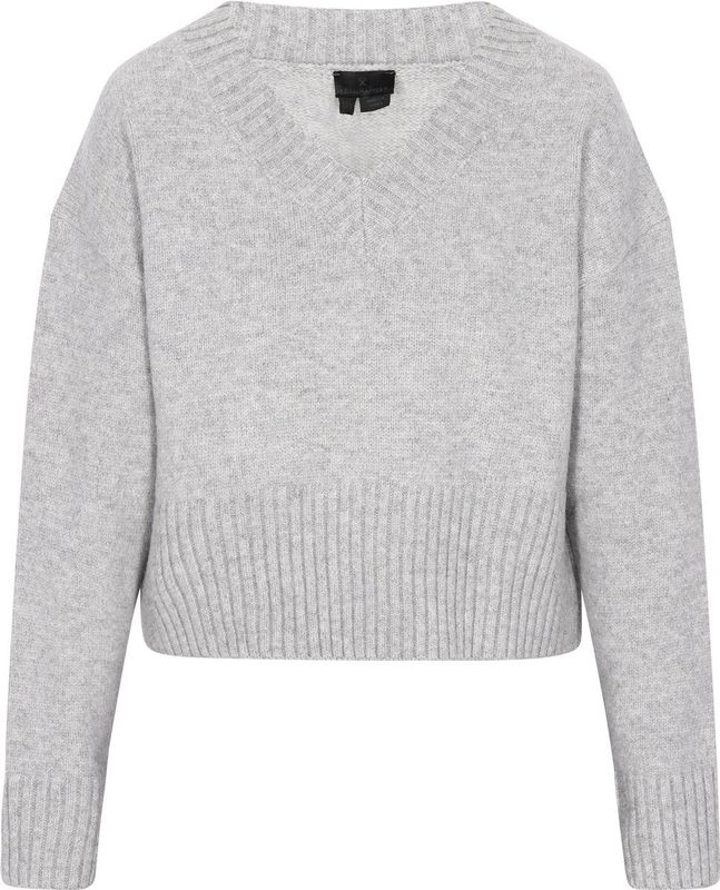 DreiMaster - Gebreide Trui - Cropped Pasvorm - V-hals