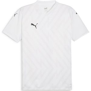 PUMA - teamGLORY - Voetbalshirt - Wit Zwart Grijs