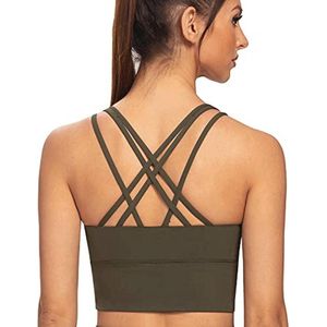 Gewatteerde Hoge Impact Sportbeha voor Dames - Perfect voor Grote Maten