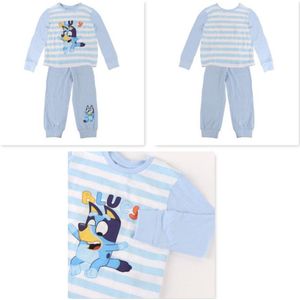 CERDÁ - Bluey - Pyjama - Blauw - 2-pack - Uniseks - Ademend en Duurzaam