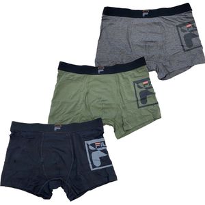 FILA - boxershort heren - 3 stuks - model 4 - maat XL - onderbroeken heren - Cadeau