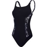 Speedo ECO Printed Splice Shaping Badpak Vrouwen