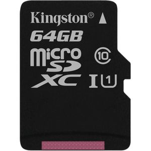 Kingston Technology Canvas Select 64 GB MicroSD UHS-I Klasse 10
