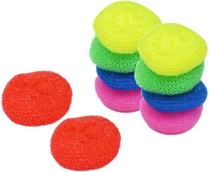 Benson - Schuursponzen - Multi - 10x - Grof - Groot - Polyester