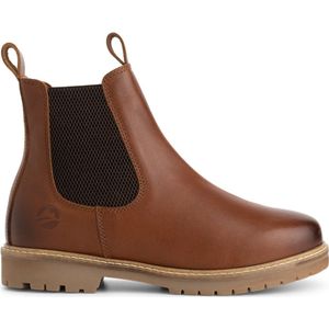 Travelin' - Ringsaker - Chelsea Boots - Cognac - Wolgevoerd