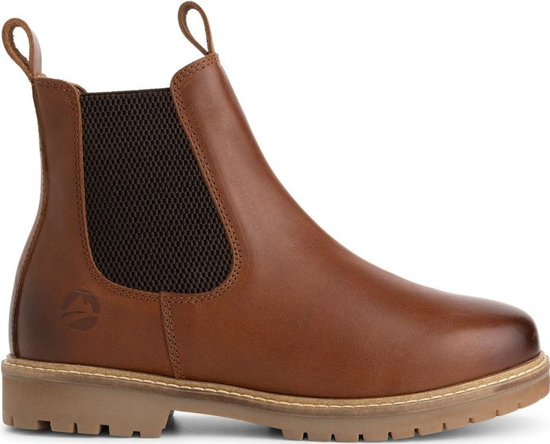 Travelin' - Ringsaker - Chelsea Boots - Cognac - Wolgevoerd