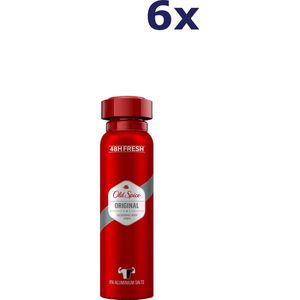6x Old Spice Deospray Original 150 ml